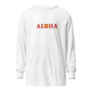 Aloha 'Ahu'ula Hooded Long-Sleeve Tee
