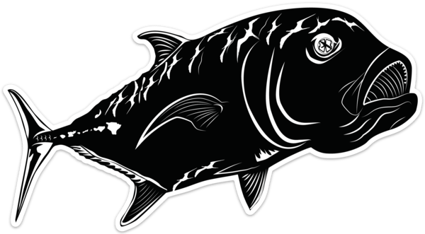 Ulua Fish Sticker