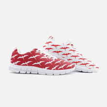 Load image into Gallery viewer, &#39;IWA Ho&#39;āuna Red 2-Toned Athletic Sneakers