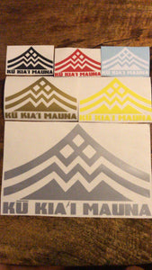 Kū Kia’i Mauna Sticker