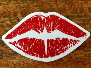 Kiss of the 'IWA Sticker