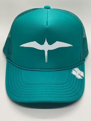 'IWA Bird Trucker (Teal+White Bird)