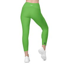 Load image into Gallery viewer, Classic &#39;IWA Pocket Leggings (TAHITIAN LIME)