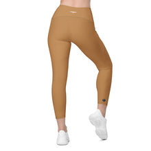 Load image into Gallery viewer, Classic &#39;IWA Pocket Leggings (SANDY BUM)