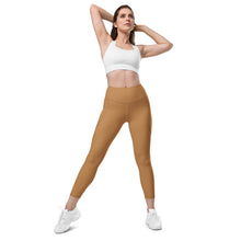 Load image into Gallery viewer, Classic &#39;IWA Pocket Leggings (SANDY BUM)