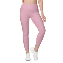 Load image into Gallery viewer, Classic &#39;IWA Pocket Leggings (SAKURA CHERRY BLOSSOM)