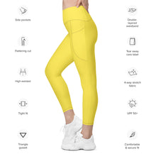 Load image into Gallery viewer, Classic &#39;IWA Pocket Leggings (LEMÓN)
