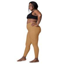 Load image into Gallery viewer, Classic &#39;IWA Pocket Leggings (SANDY BUM)