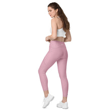 Load image into Gallery viewer, Classic &#39;IWA Pocket Leggings (SAKURA CHERRY BLOSSOM)