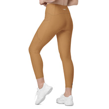 Load image into Gallery viewer, Classic &#39;IWA Pocket Leggings (SANDY BUM)