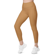 Load image into Gallery viewer, Classic &#39;IWA Pocket Leggings (SANDY BUM)