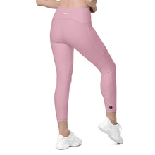 Load image into Gallery viewer, Classic &#39;IWA Pocket Leggings (SAKURA CHERRY BLOSSOM)