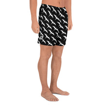 Load image into Gallery viewer, &#39;IWA Hō&#39;auna B/W Kāne Athletic Shorts