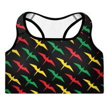 Load image into Gallery viewer, &#39;IWA Ho&#39;āuna Sports Bra (Rasta)