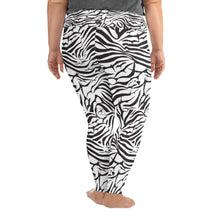 Load image into Gallery viewer, &#39;IWA Zebra Curvy Sista Leggings