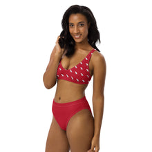 Load image into Gallery viewer, Eco-Minded Red Lucy Bikini