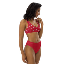 Load image into Gallery viewer, Eco-Minded Red Lucy Bikini