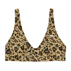 Island Leopard Bikini Top