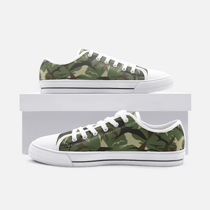 Camo Green 'IWA Low Top Canvas Shoes