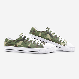 Camo Green 'IWA Low Top Canvas Shoes