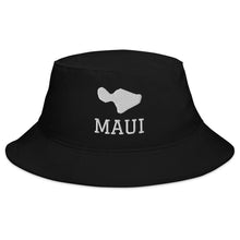 Load image into Gallery viewer, Maui Bucket Hat (White Embroidery)