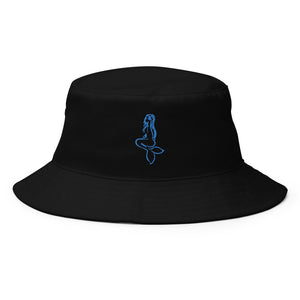 Tropical GypSea Bucket Hat (Blue Embroidery)
