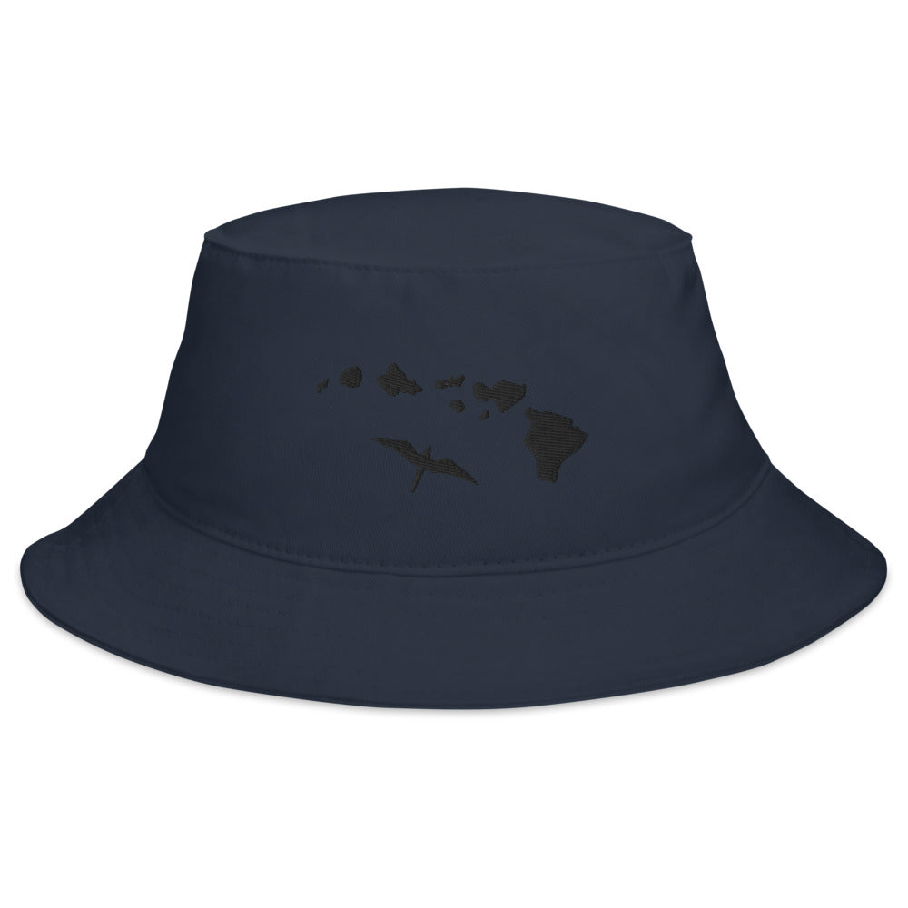 Islands 'IWA Bucket (Black Embroidery)