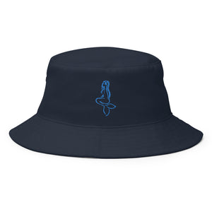 Tropical GypSea Bucket Hat (Blue Embroidery)