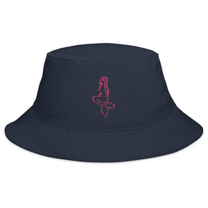 Tropical GypSea Bucket Hat (Pink Embroidery)