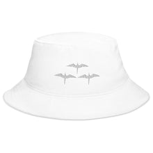 Load image into Gallery viewer, &#39;IWA Pūkolu Bucket Hat (White Embroidery)