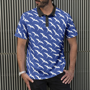 Men's All-Over Print Polo Shirts