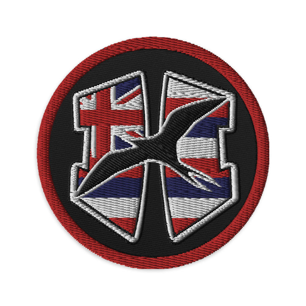 H-Flag Embroidered patches
