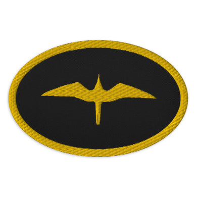 'IWA Man Embroidered Patch