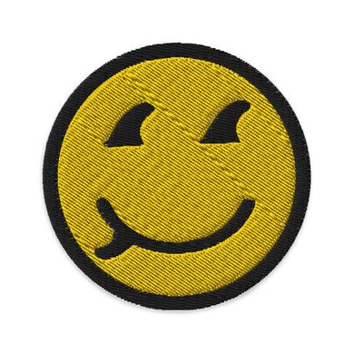 Stay Sto'KD Happy Face KD Fins Embroidered Patch