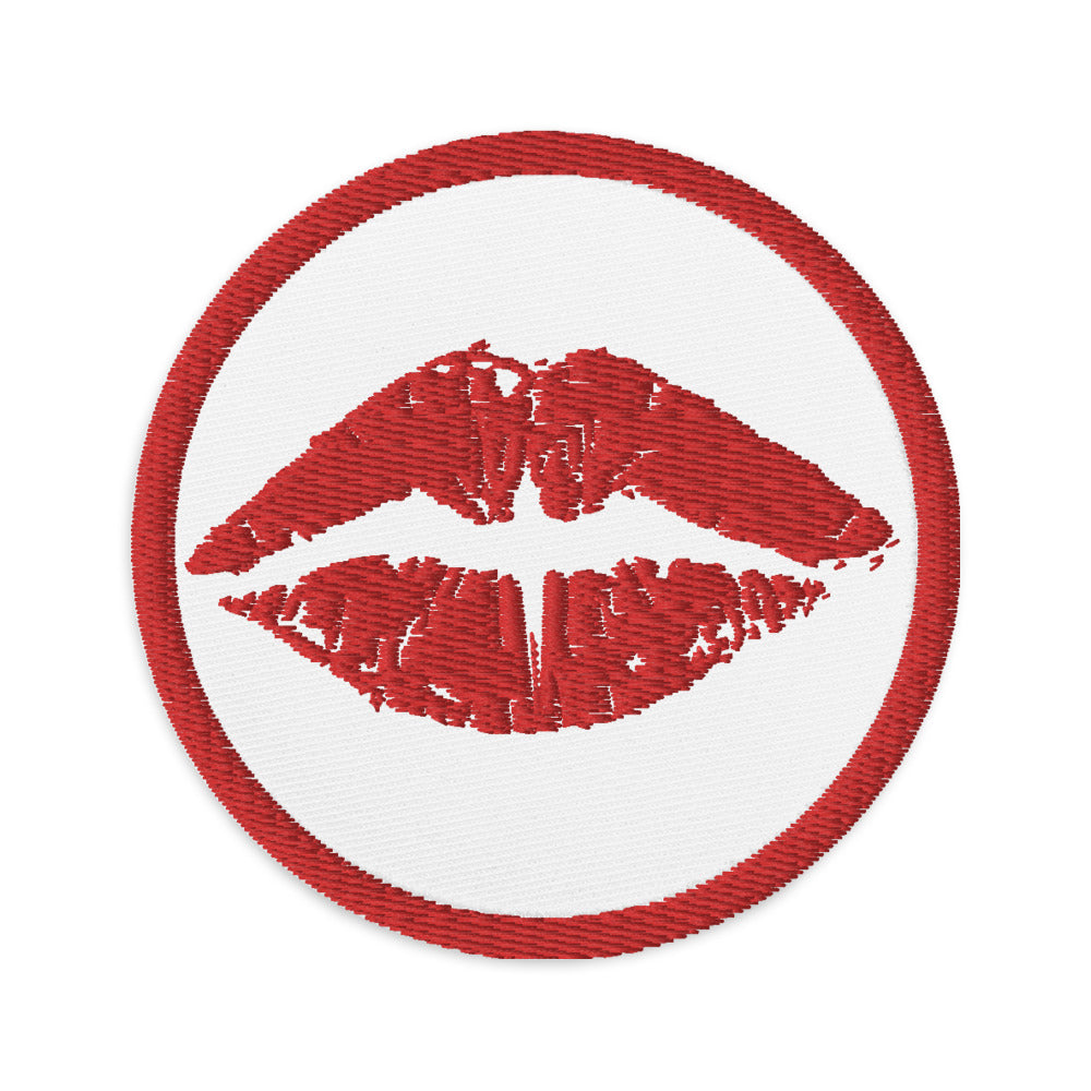 Kiss of the 'IWA Embroidered patches