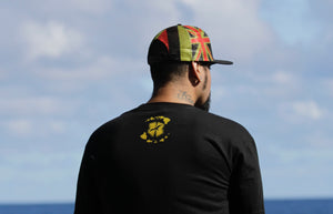 Iconic H 'IWA HiFlag Snapback Hat (Red+Yellow+Black Embroidery)