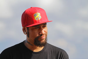 H Tribal Red Snapback