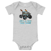 Load image into Gallery viewer, Island Monster Truck Baby Onesie