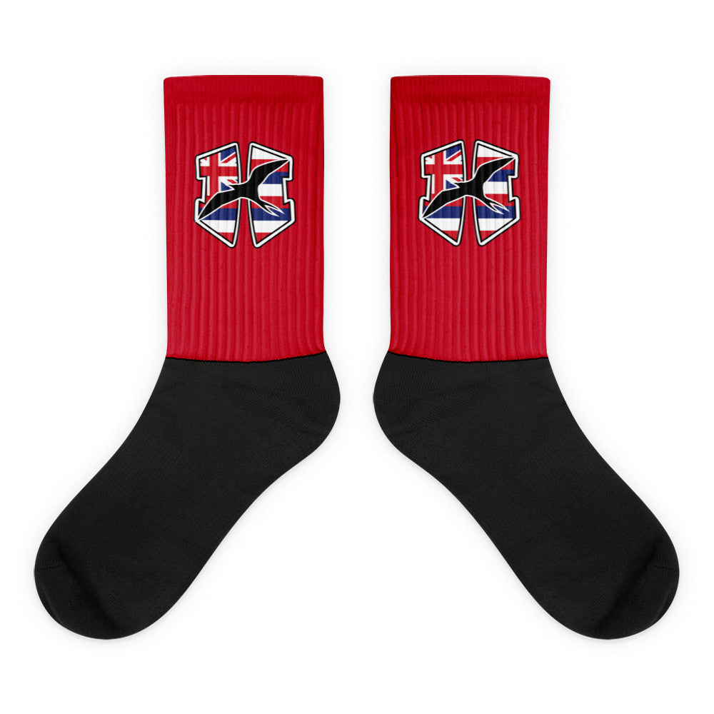 H-Flag Socks in Lychee
