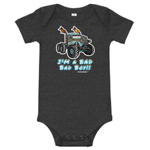 Load image into Gallery viewer, Island Monster Truck Baby Onesie