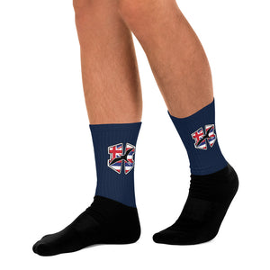 H-Flag Socks in Alenuihāhā Channel-Blue