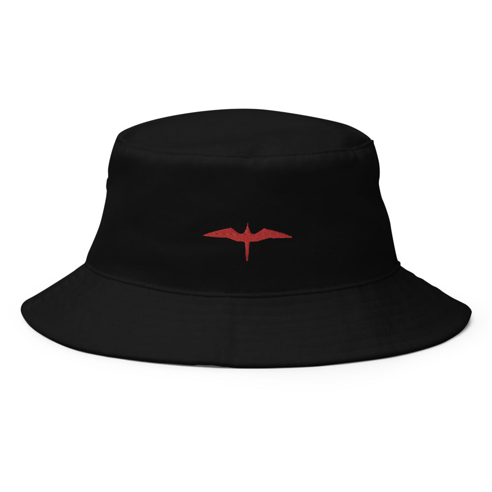 'IWA Bucket Hat (Red Embroidery)