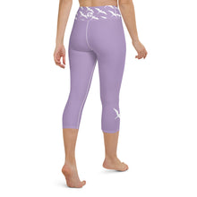 Load image into Gallery viewer, &#39;IWA Capri Leggings (Lavender)