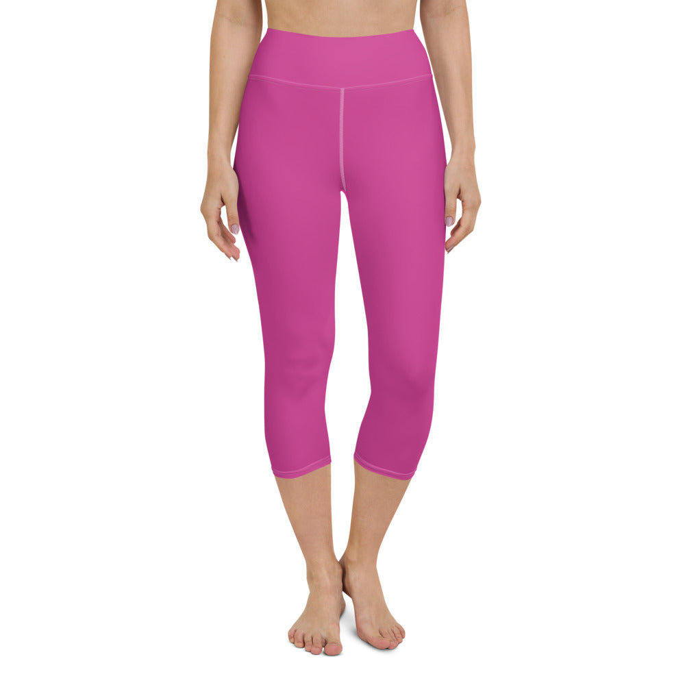 'IWA Pūkolu Capri Leggings (DragonFruit)