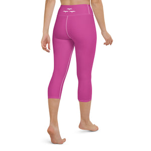 'IWA Pūkolu Capri Leggings (DragonFruit)