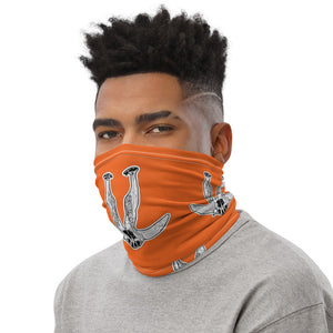 Hog Hunters Neck Guard in Pua WiliWili-Orange