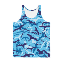 Load image into Gallery viewer, Camo &#39;IWA Blue Tank Top