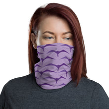 Load image into Gallery viewer, &#39;IWA Mermaid Scales Neck Guard in Pua Pōhuehue-Purple