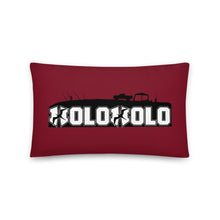 Load image into Gallery viewer, Holoholo Pillow in Red-Red Wine