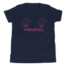 Load image into Gallery viewer, Mermaid Wahinehi&#39;ui&#39;a Youth Tee in Multiple Colors